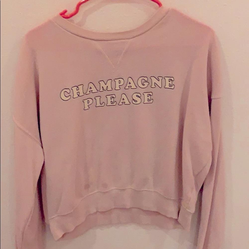 pink crew neck from target